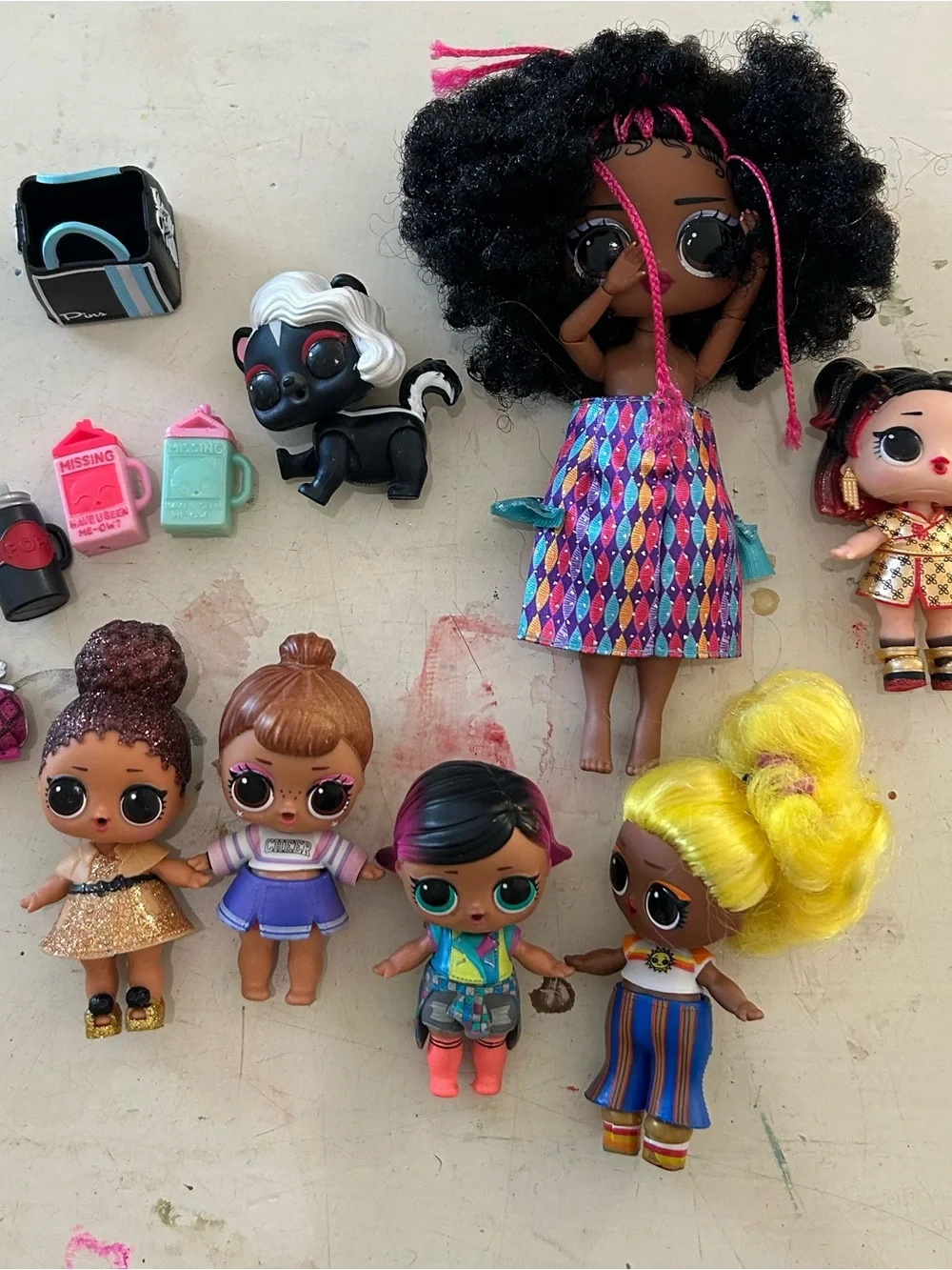Lol Surprise Dolls Figure Lot‎ With Accessories 12 pcs. Dolls Pet Accessories